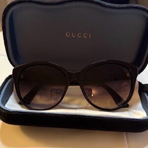 Sold Gucci Black Sunglasses
